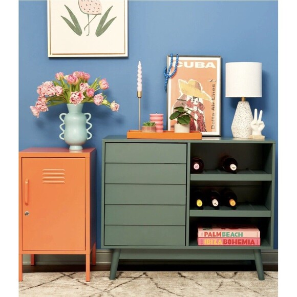 Peace Sign Hand sculpture Figurine White Ceramic Tabletop Boho Eclectic Decor - Picture 4 of 9